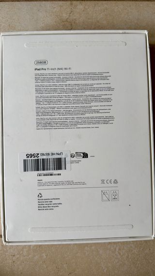 iPad Pro 11 256 GB Argento