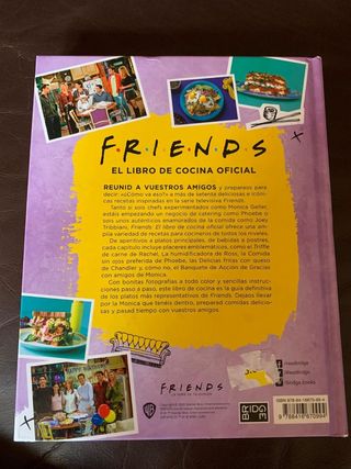 Libro oficial de cocina serie friends