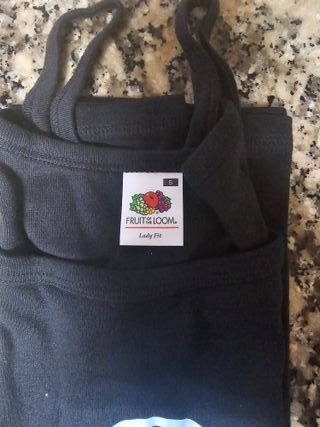 Camiseta Tirantes Gamer Fruit of the Loom Azul 