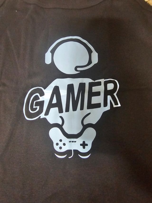 Camiseta Tirantes Gamer Fruit of the Loom Azul 