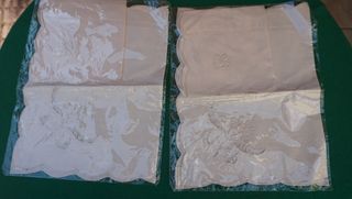  Paños bordados variados ver fotos y medidas