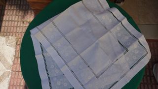  Paños bordados variados ver fotos y medidas