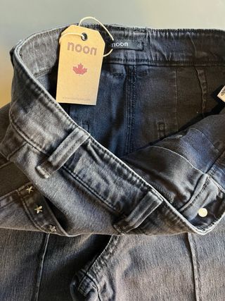 Pantalón Noon Talla 40 Negro Antracita
