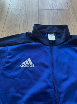 Chaqueta Adidas Retro Azul y Negra