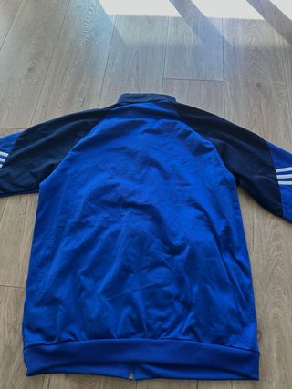 Chaqueta Adidas Retro Azul y Negra