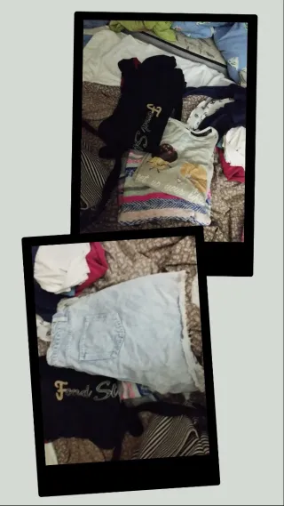 Set di abbigliamento per ragazze taglia S/M - 2 borse
