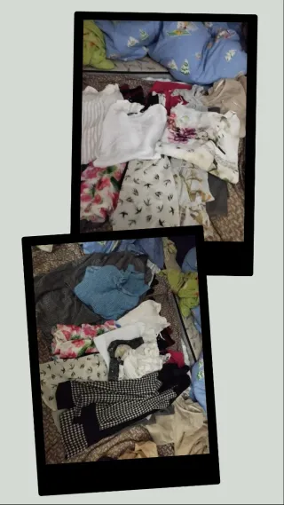 Set di abbigliamento per ragazze taglia S/M - 2 borse