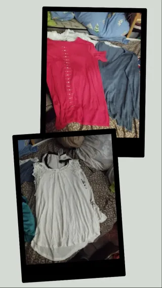 Set di abbigliamento per ragazze taglia S/M - 2 borse