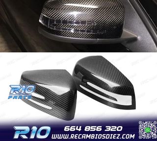 CARCASAS ESPEJOS RETROVISORES CARBONO MERCEDES CLASE A B C E