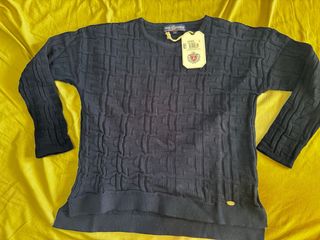 Jersey Paul Parker Azul Marino Talla L