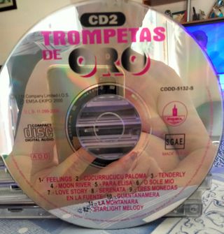 CD TROMPETAS  DE  ORO -  EL  SILENCIO    Y  OTRAS
