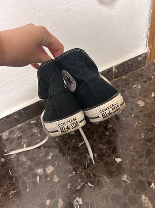 Converse Bota Alta Negra originales
