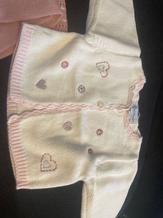 Conjuntos lana bebé niña