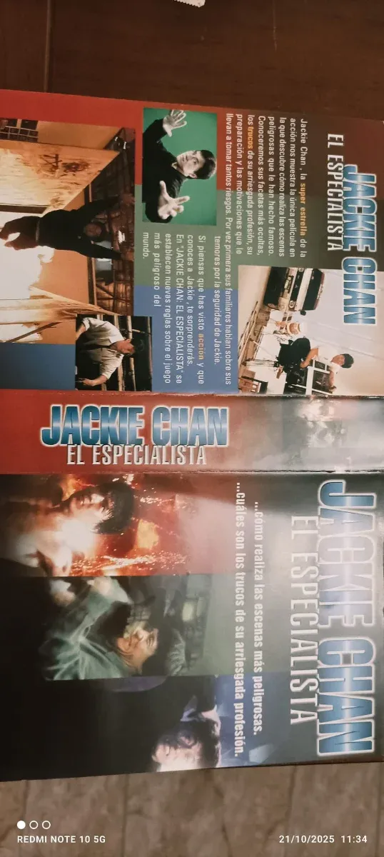 VHS Jackie Chan El Especialista