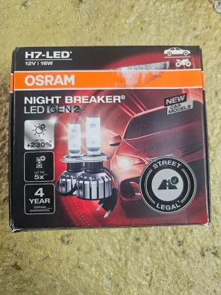 Lámparas LED Osram H7-LED NIGHT BREAKER GEN 2 pack