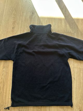 Forro polar retro Kappa negro