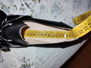 Mocasines negros lazo talla 37.5