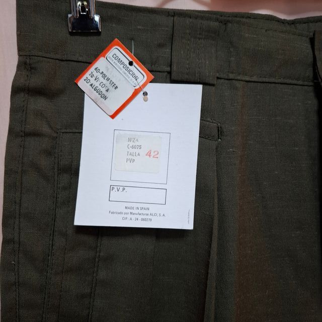 Pantalón Trance Caballero Verde Oliva