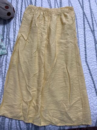 Falda amarilla verano talla S