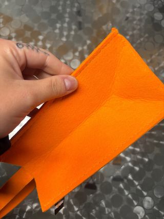 Sacchetto porta caramelle Halloween arancione