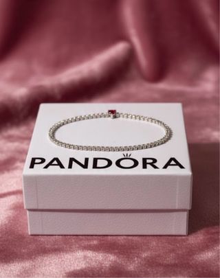 Pulsera Pandora Plata y Circonitas