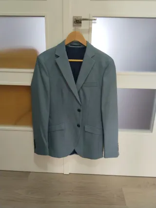 Americana traje azul