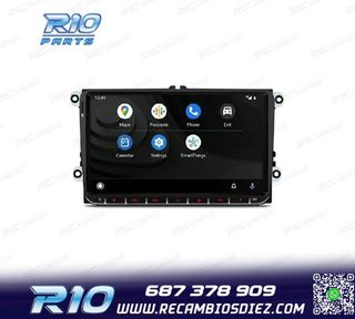 RADIO GPS ANDROID 12 PARA VW SEAT SKODA