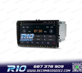 RADIO GPS ANDROID 12 PARA VW SEAT SKODA