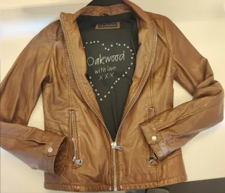 Chaqueta Piel Oakwood Marrón