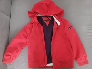 Chubasquero Tommy Hilfiger Rojo