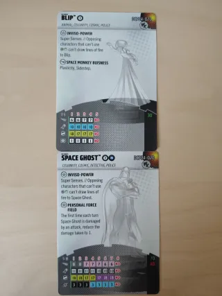 Heroclix Space Ghost & Blip DC Wizkids