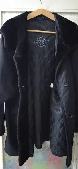 Cappotto/Mantella Nero Taglia Unica