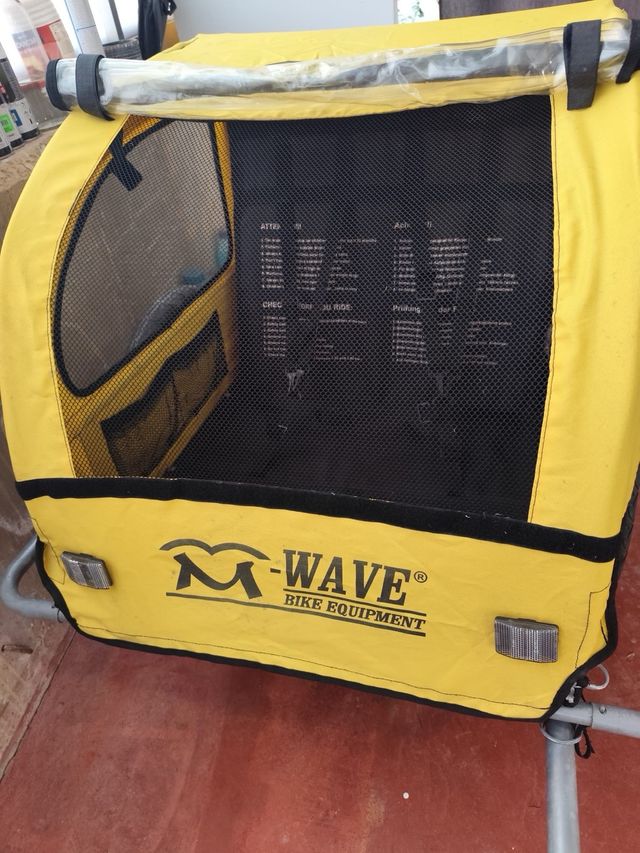Carro remolque bici M-Wave