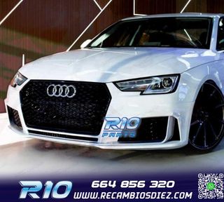 PARAGOLPES DELANTERO AUDI A4 B9 SEDAN AVANT 16-19 LOOK RS