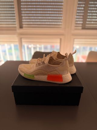 Zapatillas Adidas NMD R1 Beige Naranja