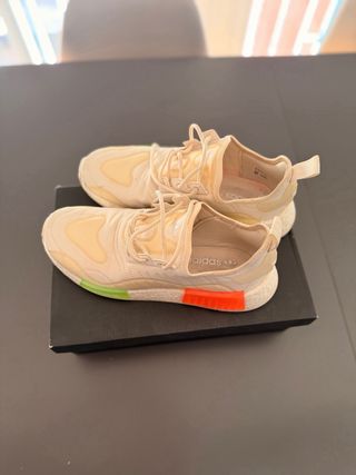 Zapatillas Adidas NMD R1 Beige Naranja