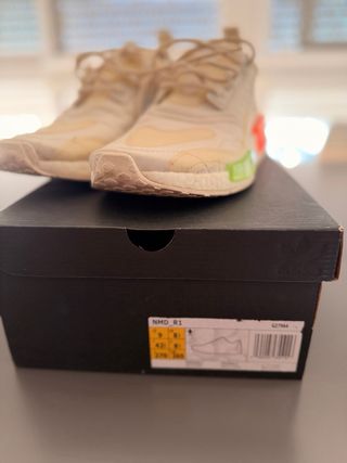 Zapatillas Adidas NMD R1 Beige Naranja