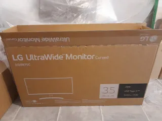 Monitor LG UltraWide 35WN75C Curvo