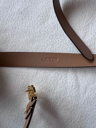 Cintura Ralph Lauren cammello nuova
