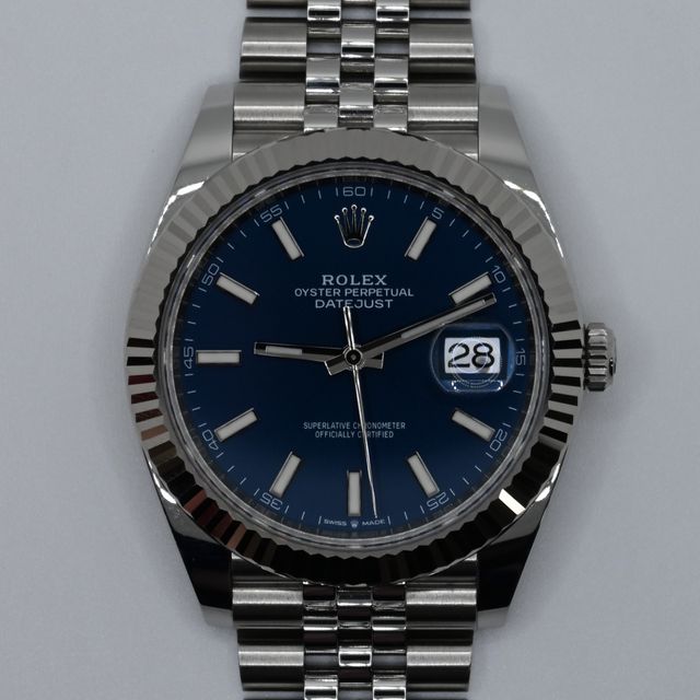 Rolex Datejust 41mm esfera azul