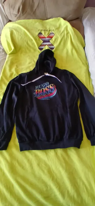 Sudadera Hugo Boss Unisex Negra