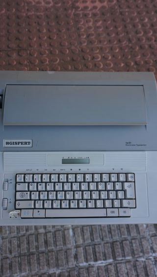  Máquina de escribir Gispert TW91 decoración
