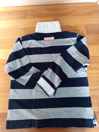 Polo Burberry London Rayas