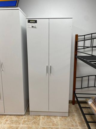 Armario blanco 2 puertas