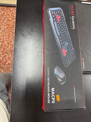 Teclado y Ratón Mars Gaming MACPO