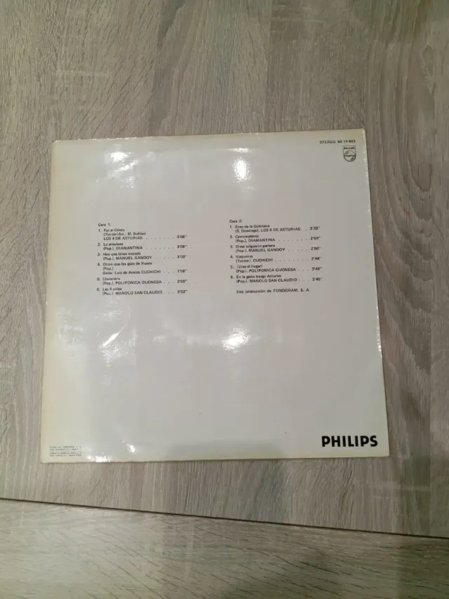 Recuerdo de Asturias Vinilo Folk