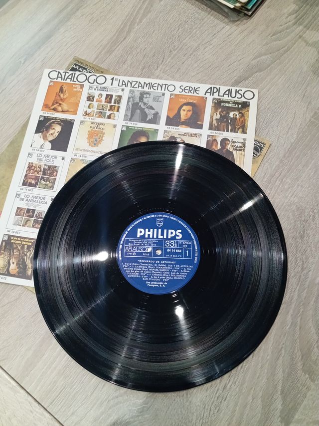 Recuerdo de Asturias Vinilo Folk