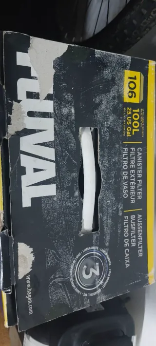 Filtro acuario Fluval 106 - 100L