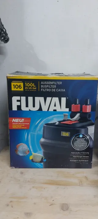 Filtro acuario Fluval 106 - 100L