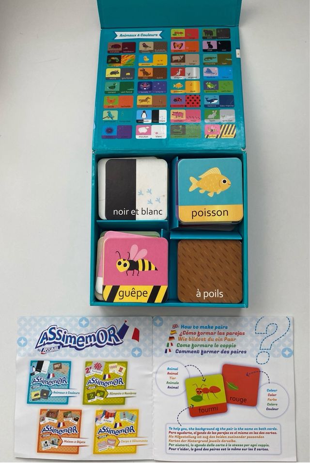 Jogos em Francês para crianças | Assimemor